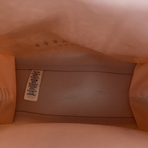 Ted Baker Arycon Powder Pink Shopper Bag Tote Bow Plastic PVC Small - Picture 8 of 8